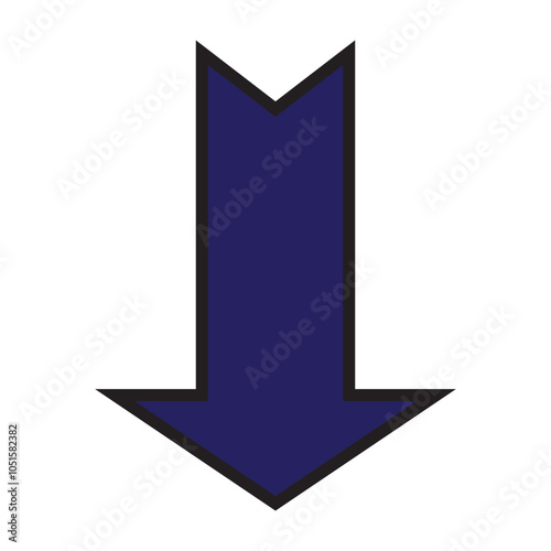 Arrow icon. flat style Arrow symbol. simple Arrow icon on a white background.