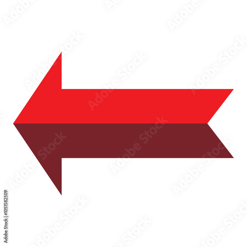 Arrow icon. flat style Arrow symbol. simple Arrow icon on a white background.