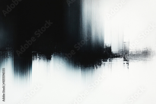 Detail of black and white texture and background on photocopy paper photo