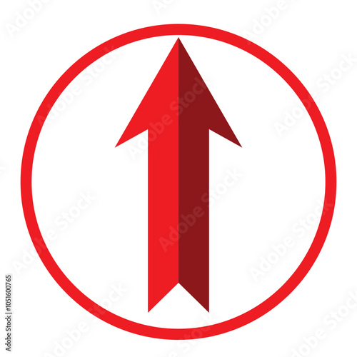 Arrow icon. flat style Arrow symbol. simple Arrow icon on a white background.