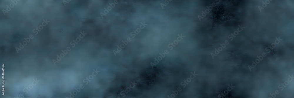 Fototapeta premium Dark blue venetian decorative plaster wall background. Abstract plaster texture with copy space for design. Beautiful wall decor, renovation