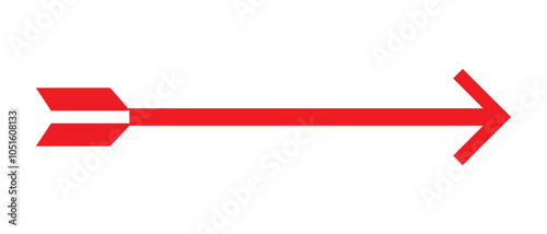Arrow icon. flat style Arrow symbol. simple Arrow icon on a white background.