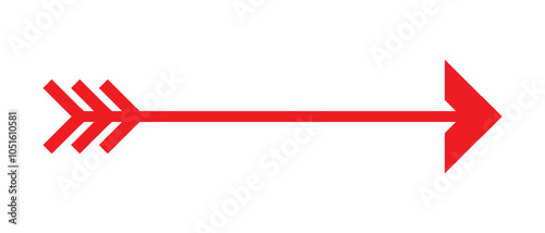 Arrow icon. flat style Arrow symbol. simple Arrow icon on a white background.