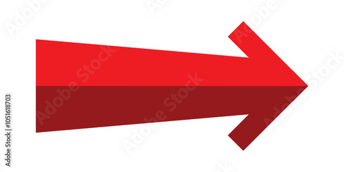 Arrow icon. flat style Arrow symbol. simple Arrow icon on a white background.