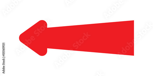 Arrow icon. flat style Arrow symbol. simple Arrow icon on a white background.