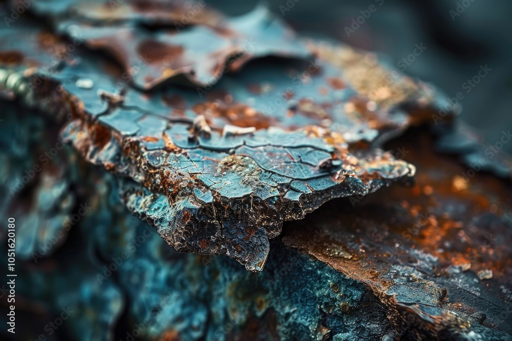 A close-up shot of a rusted metal piece with intricate details A close-up shot of a rusted metal piece with intricate details