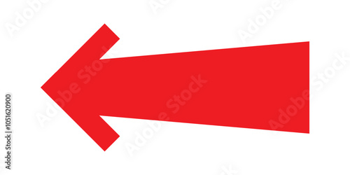 Arrow icon. flat style Arrow symbol. simple Arrow icon on a white background.