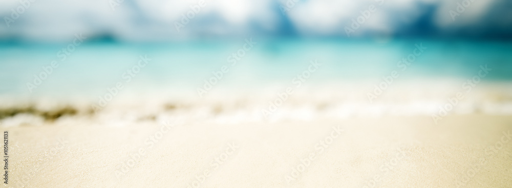 Obraz premium Tropical ocean wave
