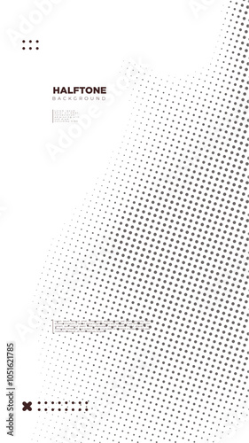 abstract background with halftone
