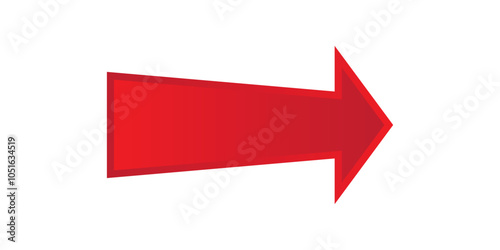 Arrow icon. flat style Arrow symbol. simple Arrow icon on a white background.