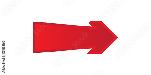 Arrow icon. flat style Arrow symbol. simple Arrow icon on a white background.