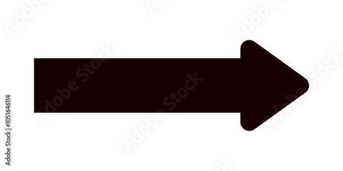 Arrow icon. flat style Arrow symbol. simple Arrow icon on a white background.