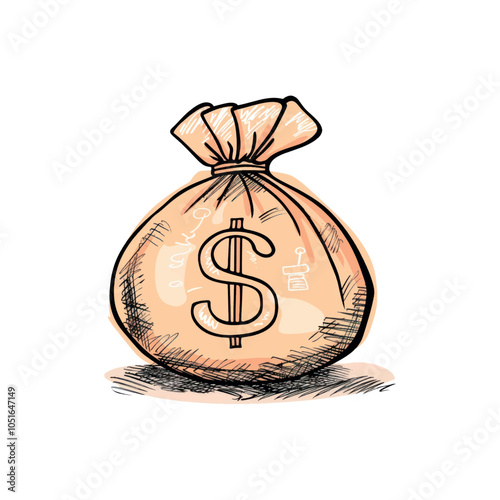 Money bag with dollar sign