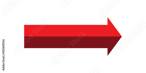 Arrow icon. flat style Arrow symbol. simple Arrow icon on a white background.