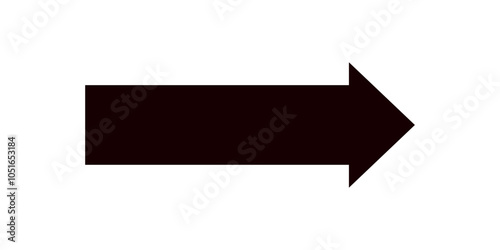 Arrow icon. flat style Arrow symbol. simple Arrow icon on a white background.