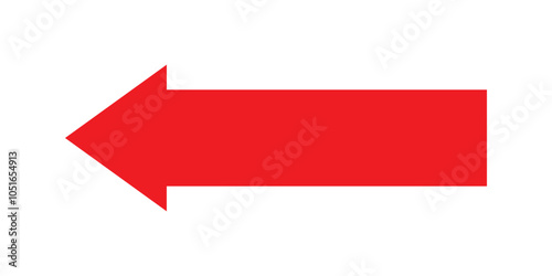 Arrow icon. flat style Arrow symbol. simple Arrow icon on a white background.
