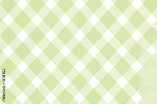 Green checkered pattern background