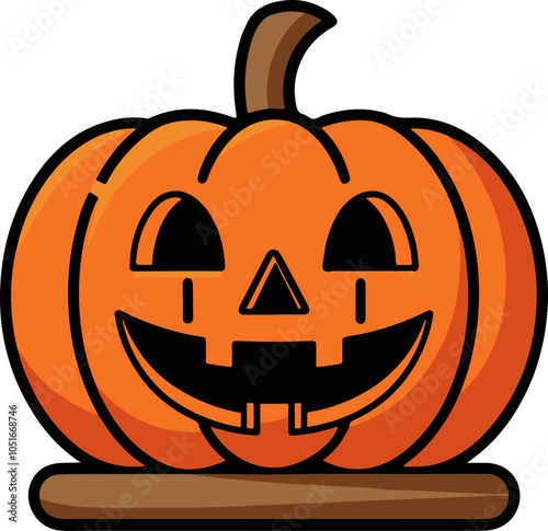 halloween jack o lantern pumpkin SVG transparent background