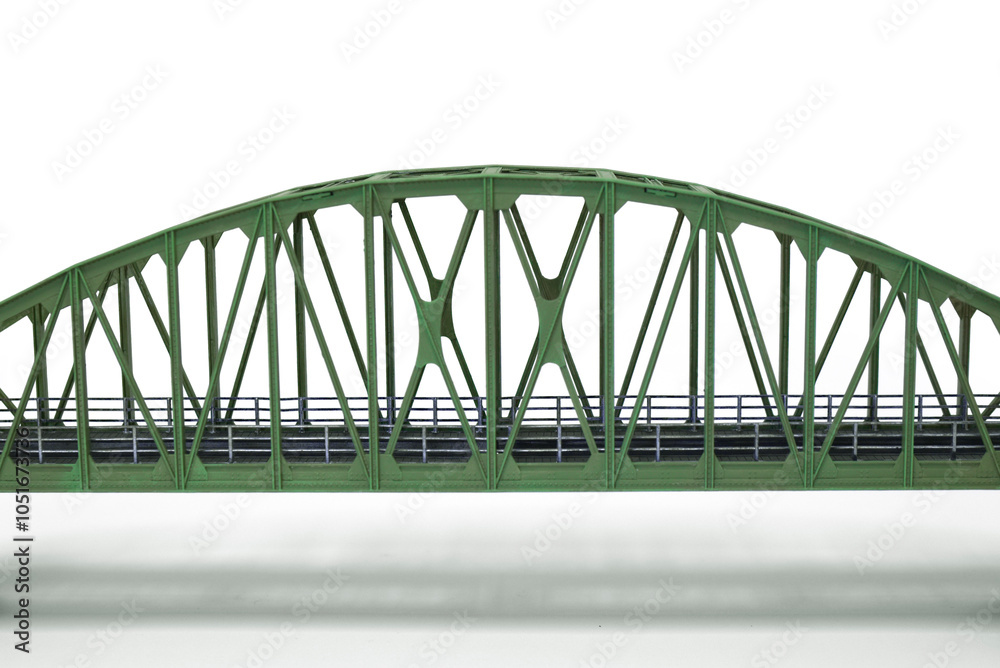 maquette de pont façon métal « Eiffel » maquette de pont façon métal « Eiffel »