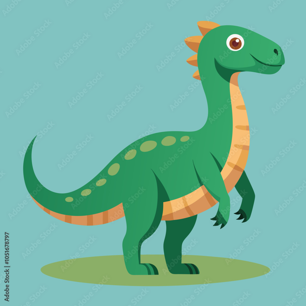 tyrannosaurus dinosaur vector illustration