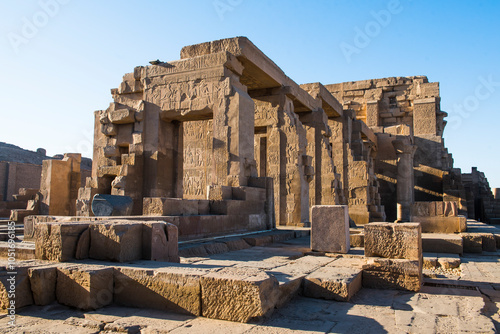 Temple of Kom Ombo dedicated to gods Sobek and Haroeris, Egypt, North Africa, Africa photo