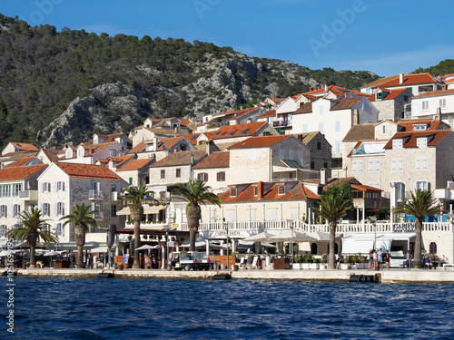 Wallpaper Mural Hvar Town from the Water, Hvar, Croatia, Europe Torontodigital.ca