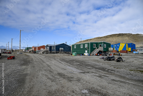 Resolute, Inuit hamlet, Cornwallis island, Nunavut, Canadian Arctic, Canada, North America photo