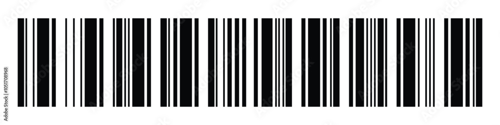 Barcode icon. Barcode vector icon. Simple fake bar code. Bar code for web design. Barcode product distribution icon. Barcode icon. Barcode vector icon. Simple fake bar code. Bar code for web design. Barcode product distribution icon.