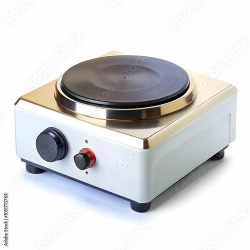 A small electric hot plate with temperature control
