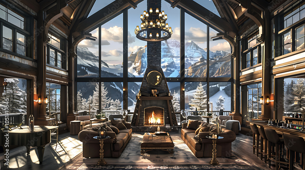 Obraz premium ancient interior room
