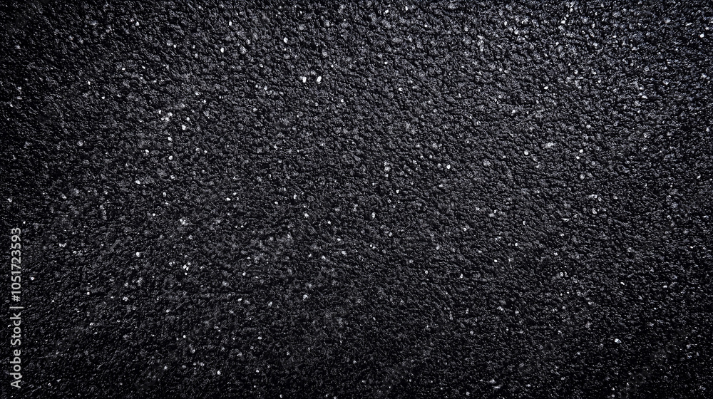 Fototapeta premium Close-up of black sandpaper surface with fine texture and grit background