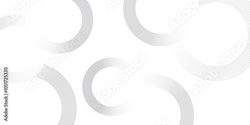 Abstract white geometric overlapping circle background with shadow. Vector circles template vector design. white background texture, Xmas, backdrop, lights, wallpaper design.	
