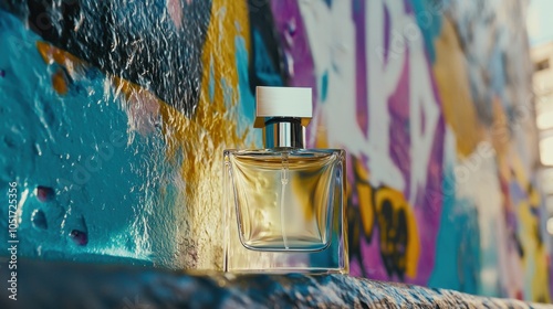 Capturing the Spirit of City Women with Street Art and Perfume photo