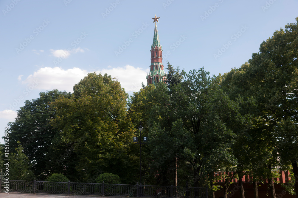 Obraz premium Moscow view of the Kremlin