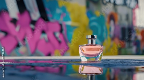 Capturing the Spirit of City Women with Street Art and Perfume photo