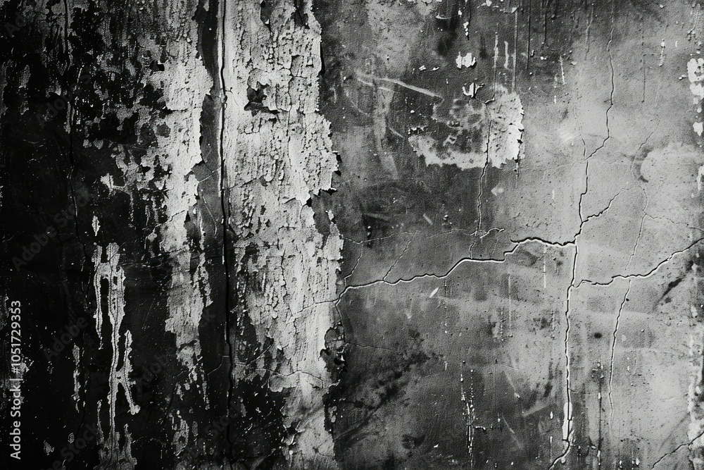 Fototapeta premium Image of Toned grungy old plaster surface. Texture for background usage