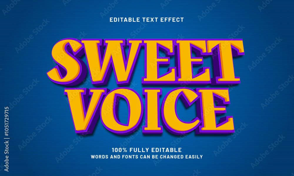 sweet voice editable text effects with a nice and kids theme sweet voice editable text effects with a nice and kids theme