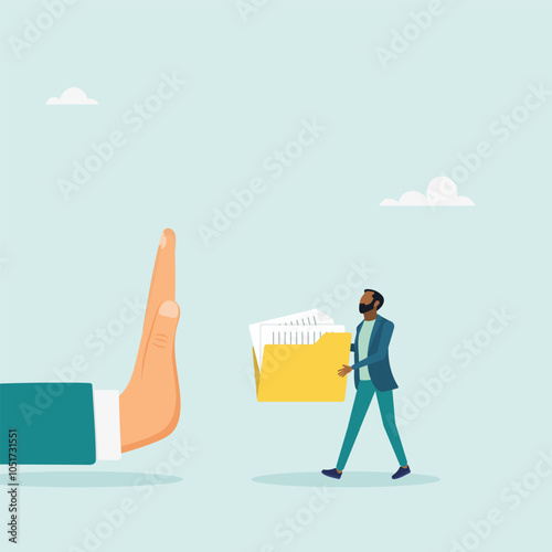 Organization of file and document in the database. Anti-corruption scene with illegal online data transfer bribe. Vector illustration.	
