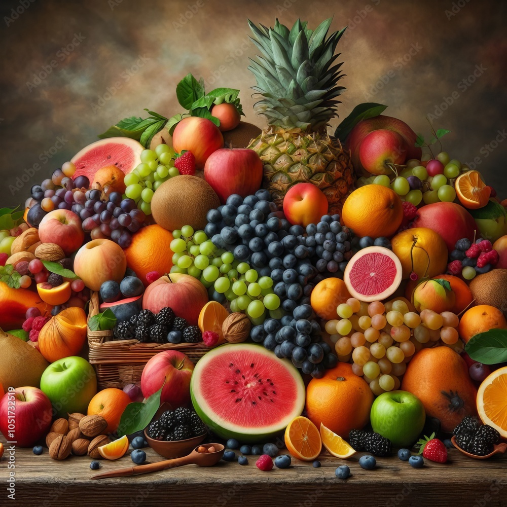 Other Fruits Combined with other fruits in a still life or natur Other Fruits Combined with other fruits in a still life or natur
