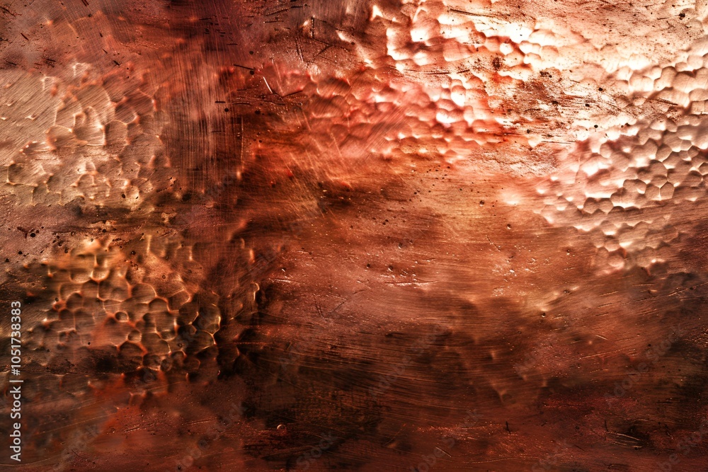 Copper Textured Background with Abstract Patterns Copper Textured Background with Abstract Patterns
