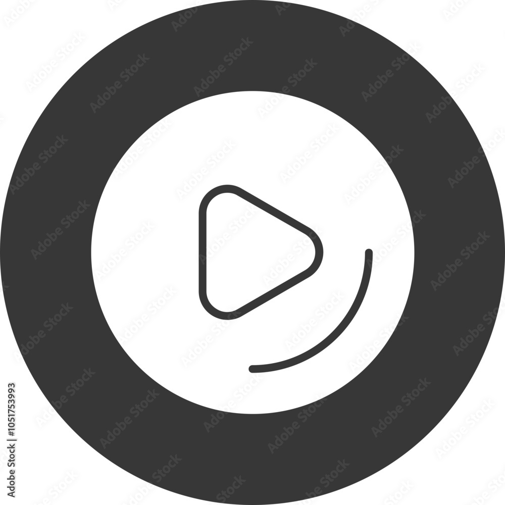 Play Button Vector Icon Design Play Button Vector Icon Design