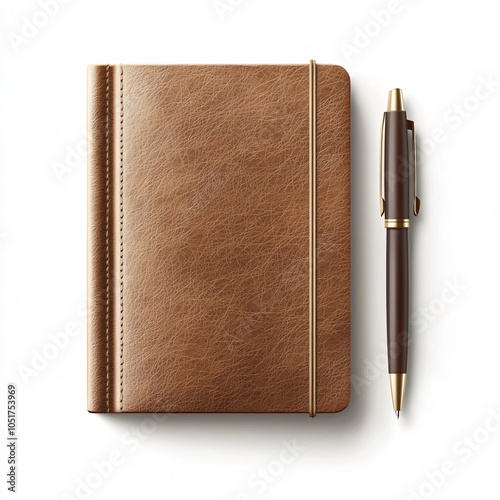 Leatherbound Journal:  Writing Set