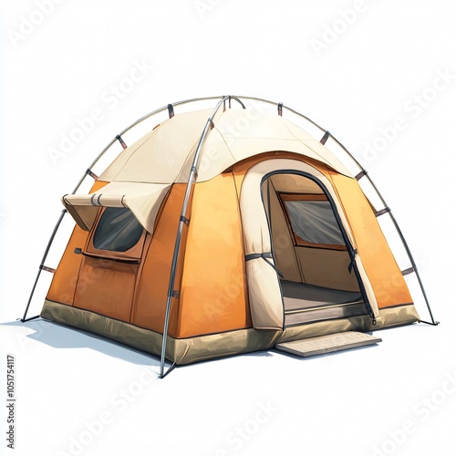 Camping Tent:  Cozy Outdoor Shelter