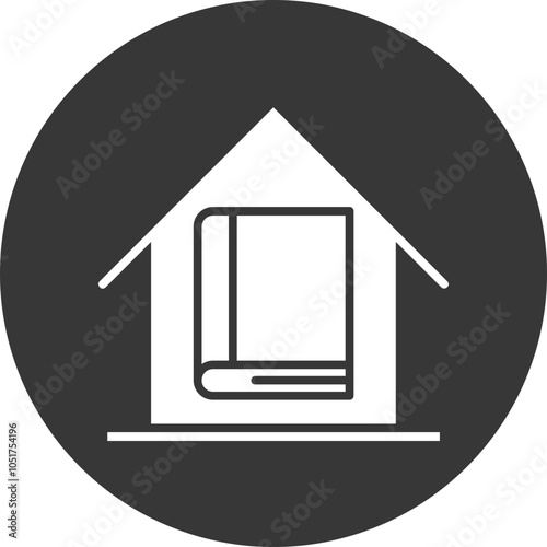 Home School Vector Icon Design