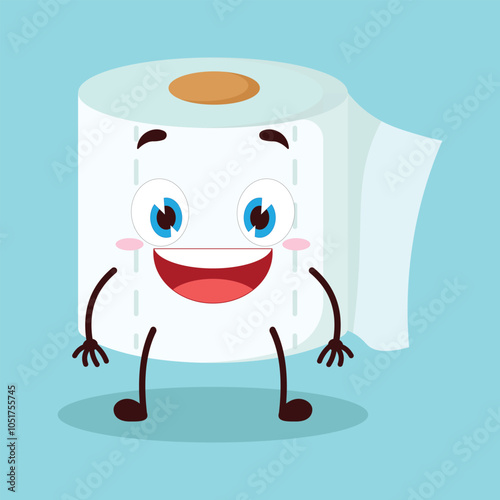 cute happy expression of olive character