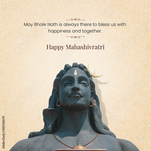 Adi Yogi Shiva Statue, Happy Maha shivratri!! photo