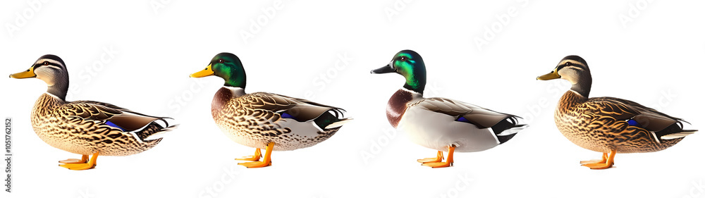 Obraz premium Duck isolated