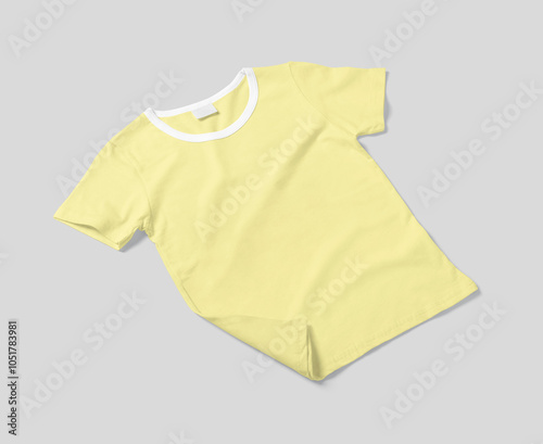 Child Unisex Plain Basic T Shirts Girls  Boys  Cotton on white