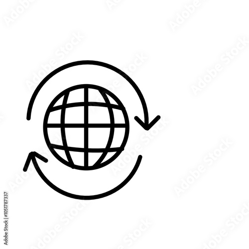 earth globe icon