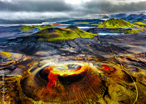 Iceland, Land of ice and fire.